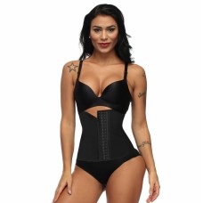 LaFaja – Colombiaanse Latex / Spandex Waist Trainer Zwart
