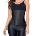 Ann Chery Latex waisttrainer 2 Hooks Metallic model 2038 korte torso